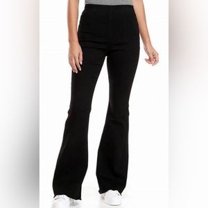 Marine Layer Black Flare Pants
